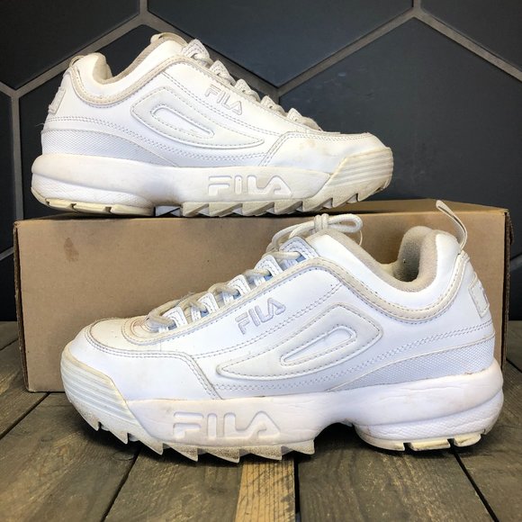 women's fila disruptor 2 white